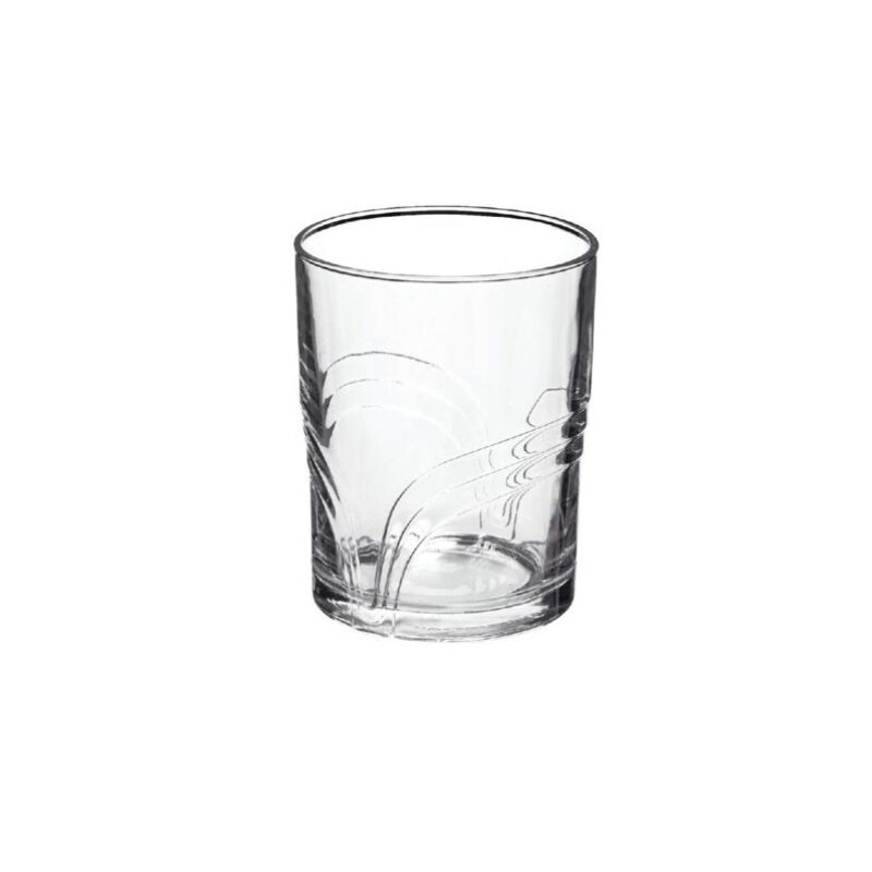 Set de 6 Vasos de Vidrio para Agua Arco 280 ml GE SET 6 VASOS AGUA ARCO 28 CL