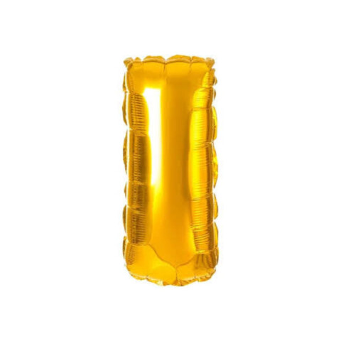 Letra Inflable Dorada 16" I