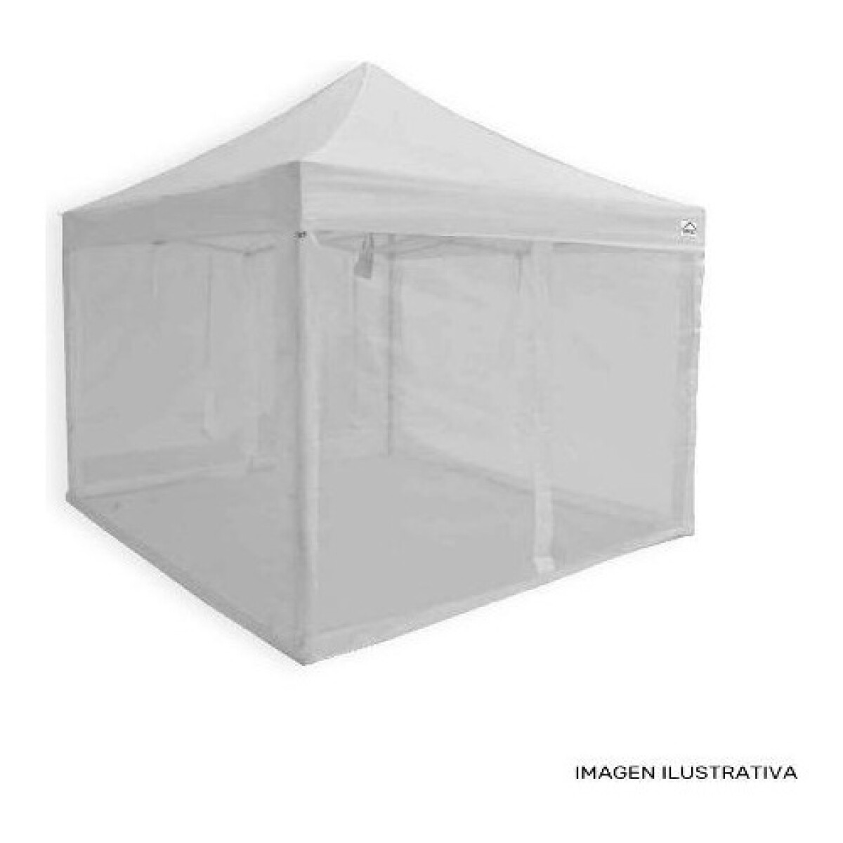 Gazebo Liviano con Mosquitero Arye 3X3mts - Blanco 