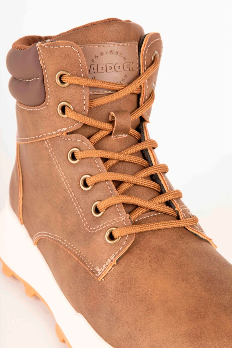 BOTA MUJER PADDOCK BURNING Camel