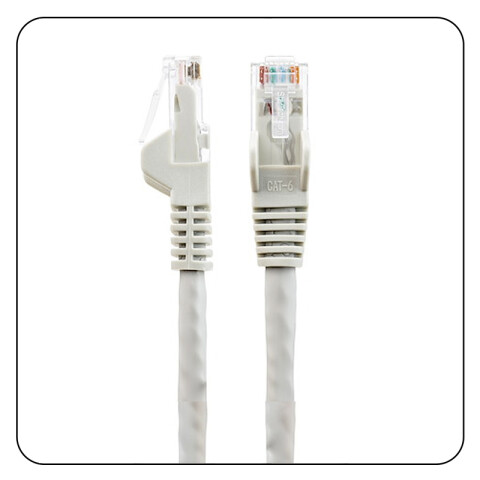 Cable de red Patch Cord CAT6 2M blanco Kolke Unica