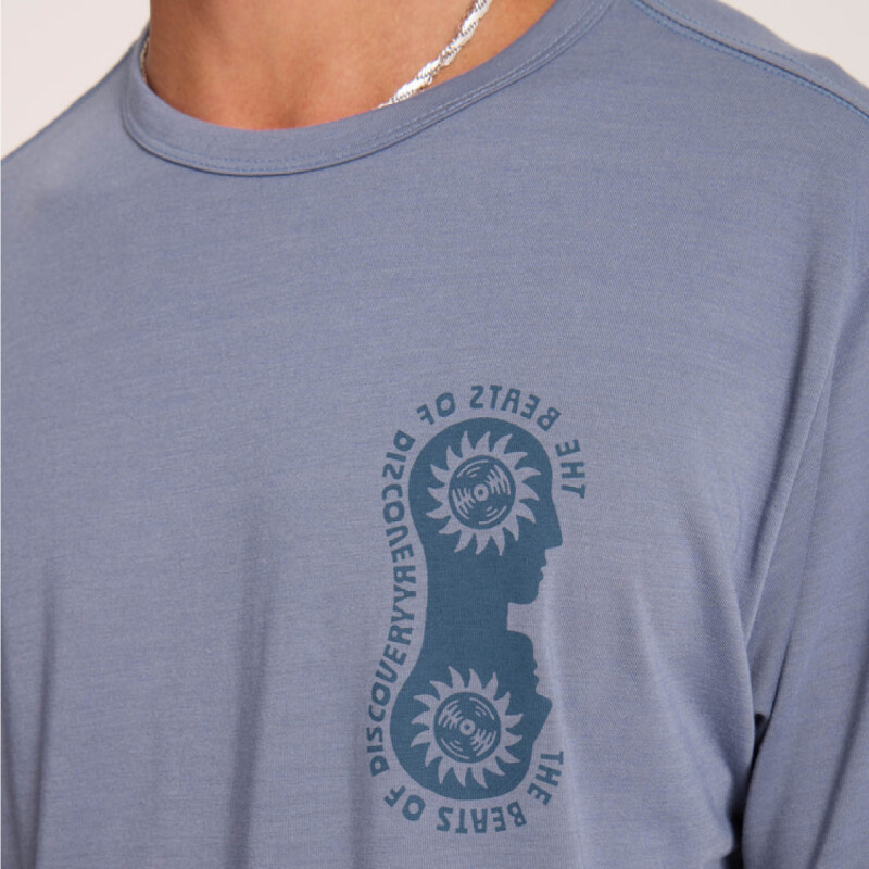Remera Roark Mathis Active - Azul Remera Roark Mathis Active - Azul