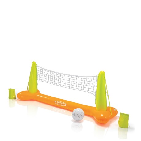 INTEX RED VOLLEYBOL INFLABLE FLOTANTE PARA PISCINA 239 X 64 X 91 CMS Intex Red Volleybol Inflable Flotante Para Piscina 239 X 64 X 91 Cms