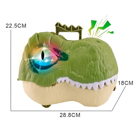 Dinosaurio Set Valija Ensamble Luz Y Sonido Juguete Jug026005-dino