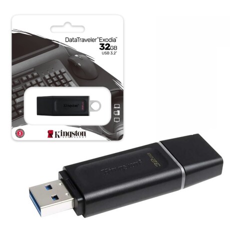 Pendrive Kingston Datatraveler Exodia 32GB USB 3.2 001