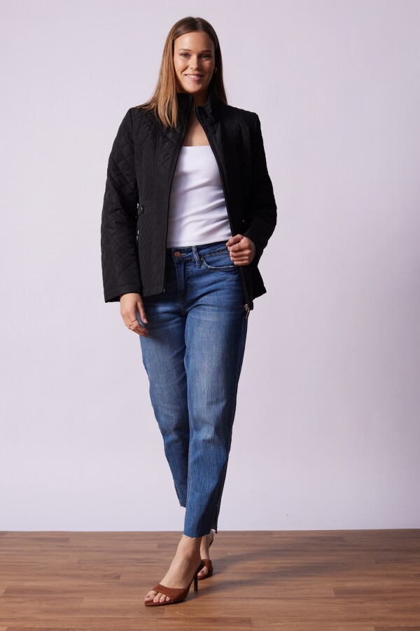 Campera Capitoneada NEGRO