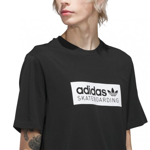 REMERA adidas LOGO SKATEBOARDING Black