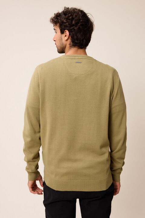 SWEATER PIAVE W26 POLANCO Oliva