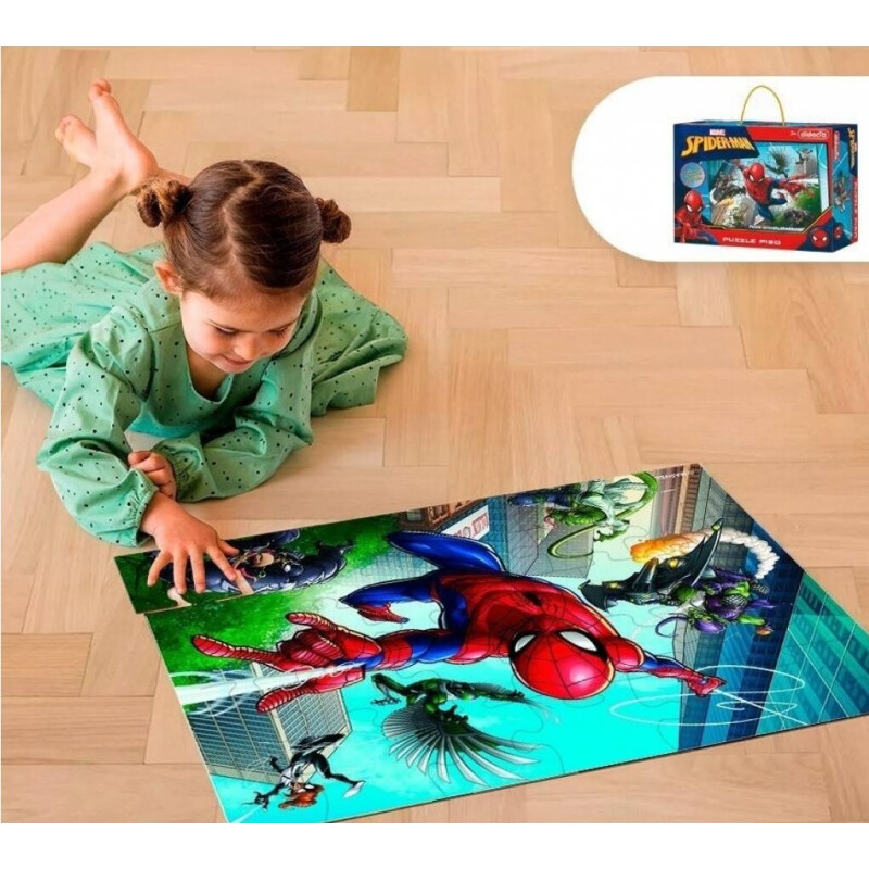 PUZZLE PISO SPIDERMAN 35 Piezas Gigantes PUZZLE PISO SPIDERMAN 35 Piezas Gigantes