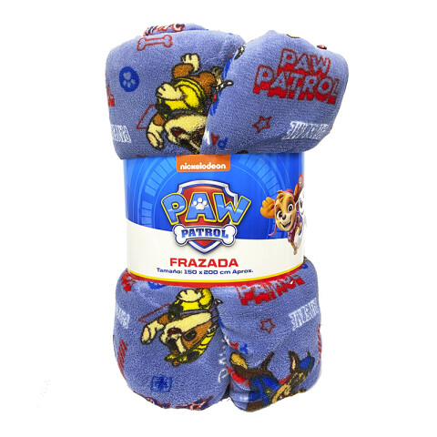 Frazada Infantil Corderito Paw Patrol 1 plaza Oficial U