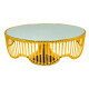 Soporte De Torta Dorado de 30x12cm Soporte De Torta Dorado de 30x12cm