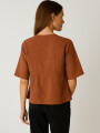 Blusa Andaluz Terracota