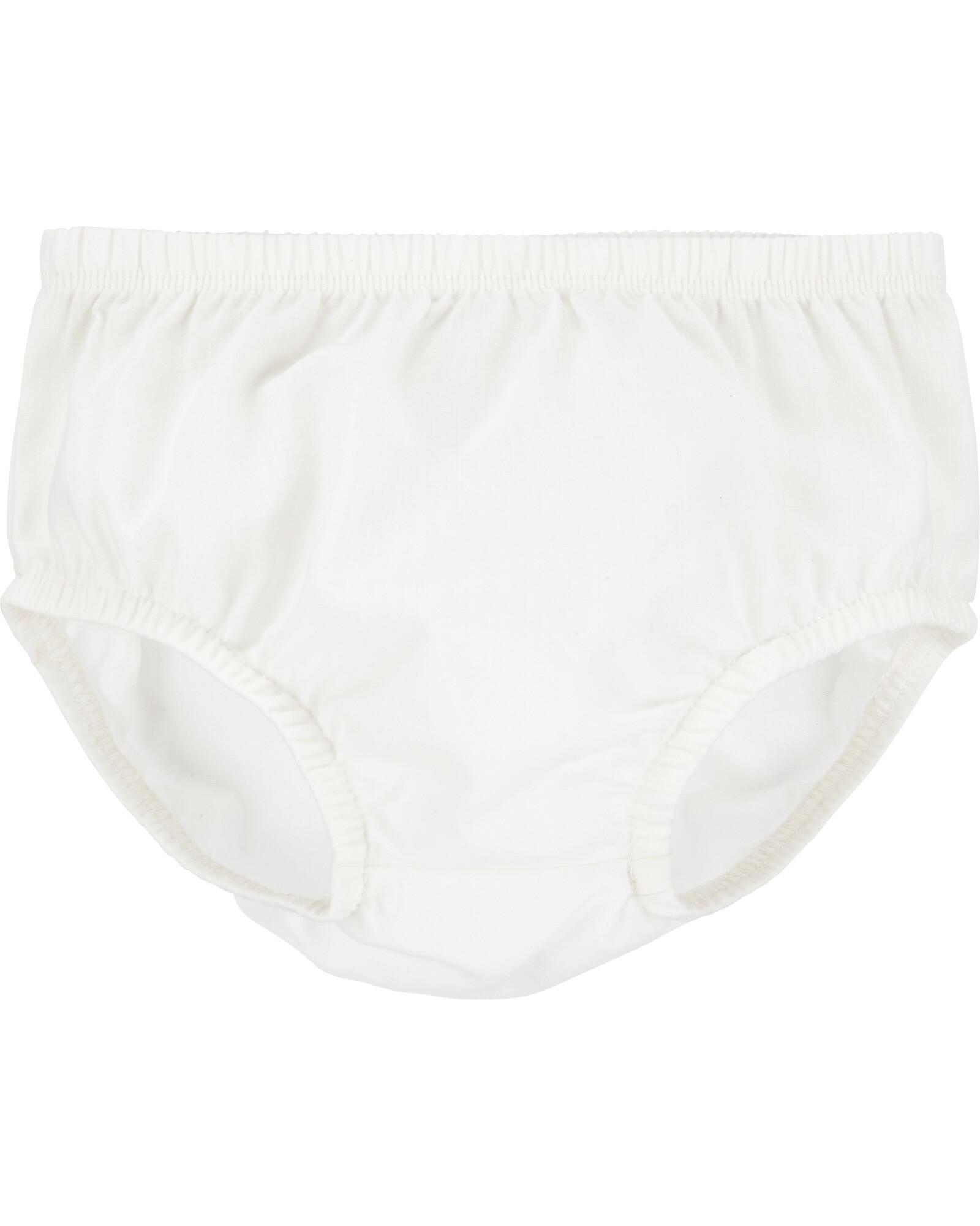 Vestido de chambray, con bordado floral. Talles 6-24M Sin color