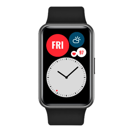 Huawei - Smartwatch Watch Fit - 11 Modos Deportivos. Frecuencia Cardíaca, Salud Femenina, Sueño. 5 a 001