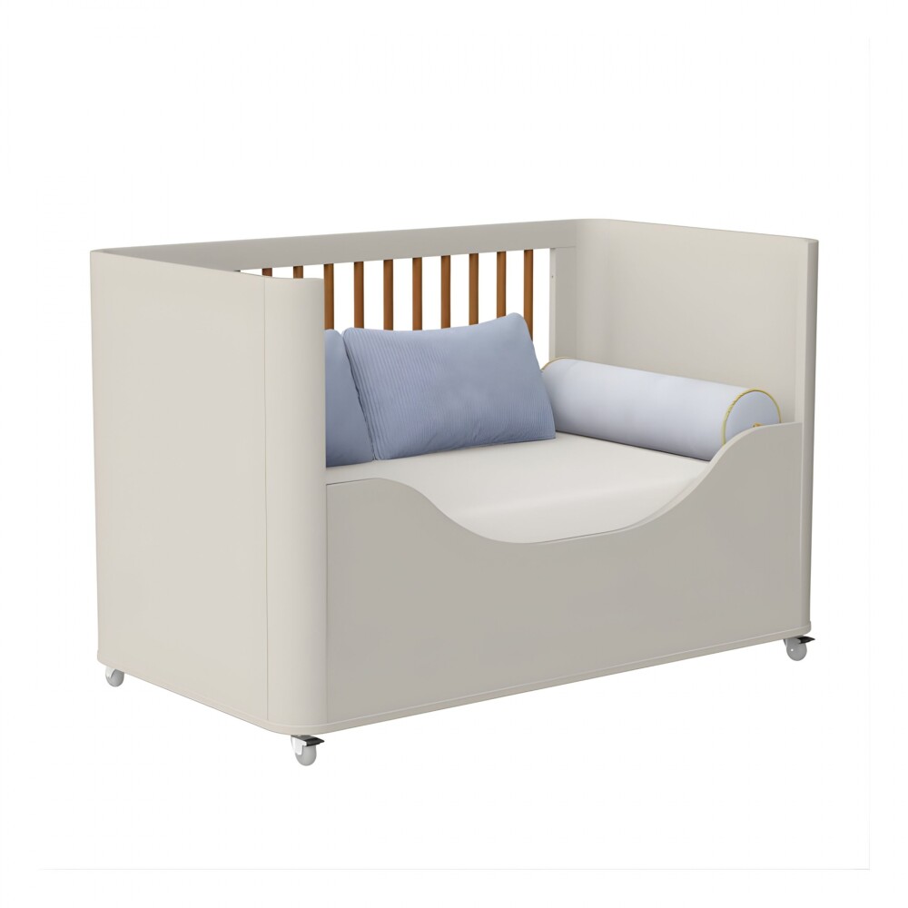 Cuna Convertible Bebé - Boom Gris