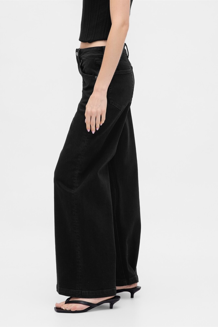 Jean Stride Mujer Black 22