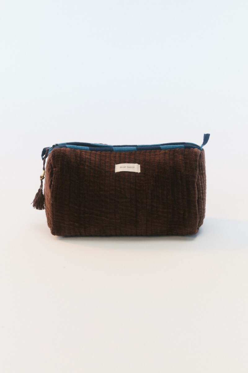 NECESSAIRE SHANTI GRANDE Chocolate