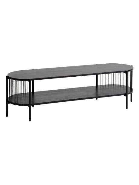 Mueble TV SNESLEV 1 estante negro Mueble TV SNESLEV 1 estante negro