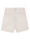 Pantalon Corto De Lino Piedra