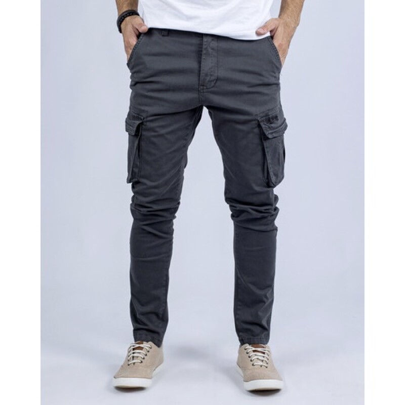 Pantalón cargo para hombre UFO Noah Gris Gris