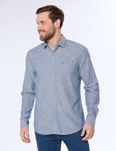 CAMISA DE LINO Denim