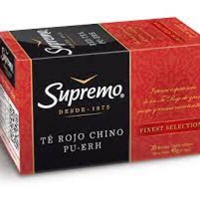 Té Rojo Supremo 20 Unidades Té Rojo Supremo 20 Unidades