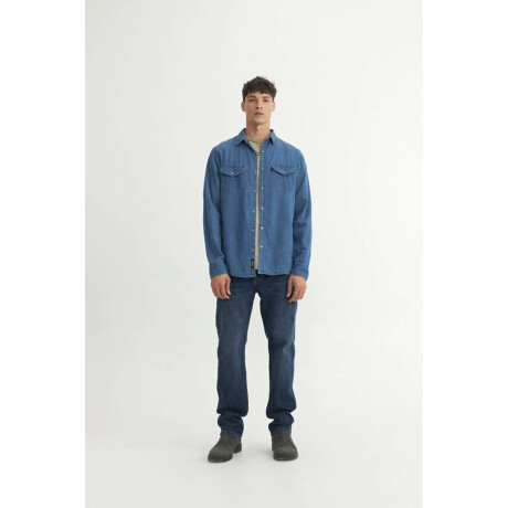 Camisa Mullen Blue