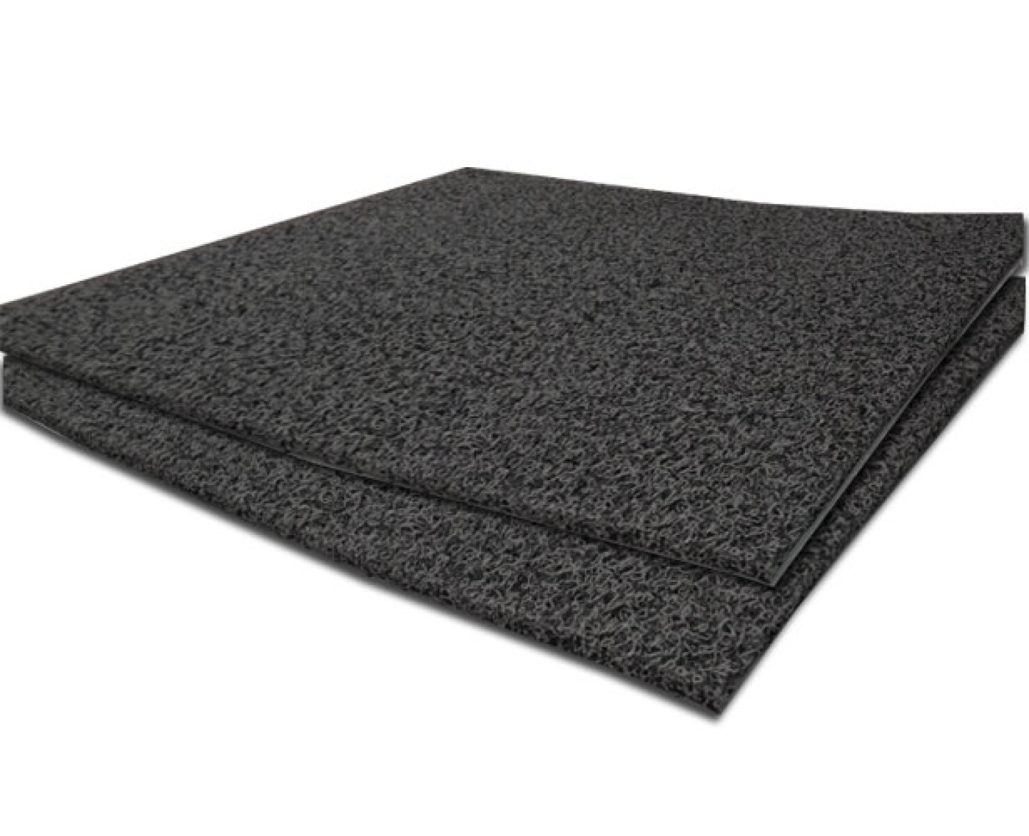 ALFOMBRAS - NOMAD ALTO TRANSITO NEGRA 4PZAS 75X57X28 - 