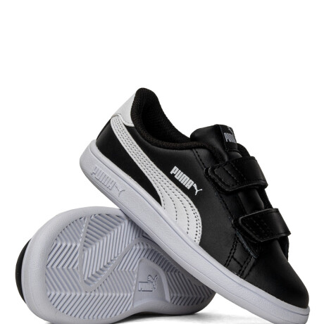 Champion Puma Smash 3.0 L V Niño Negro/Blanco NEGRO