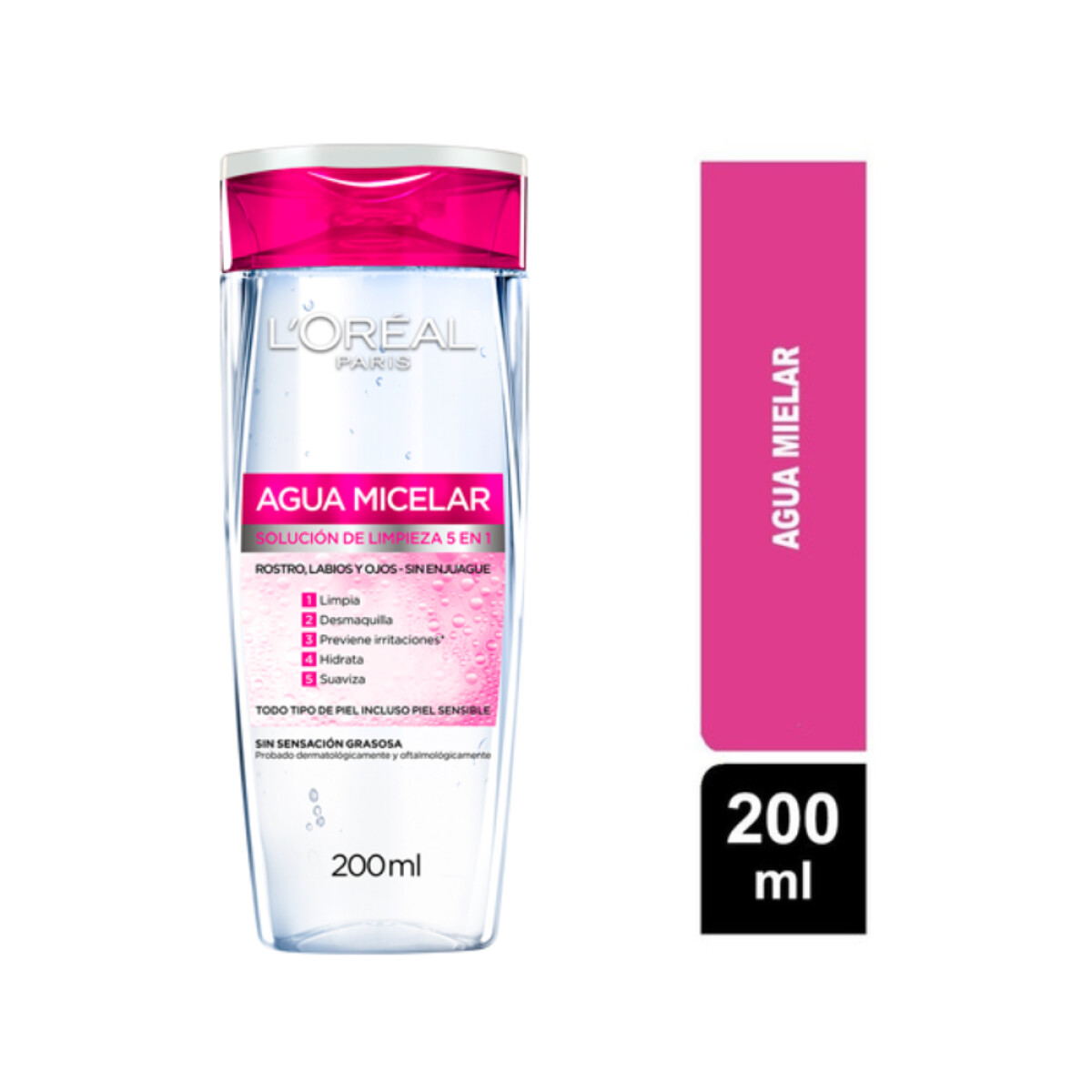 Agua Micelar L'Oréal Paris Hidra-Total 5 200ml 