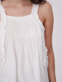 Musculosa Natasha Marfil / Off White