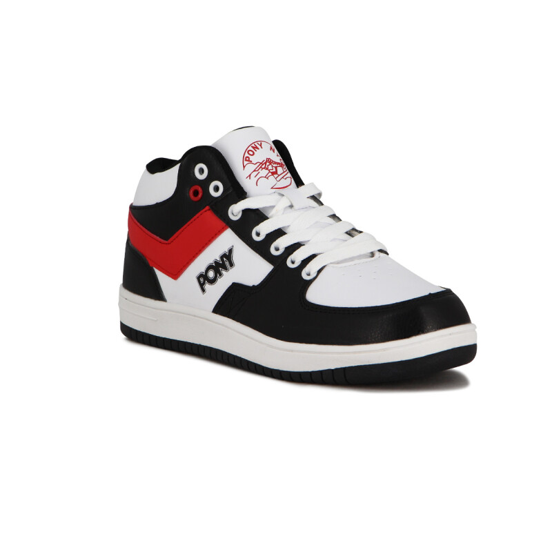 Pony Lifestyle City Wings Men - Negro/blanco Negro-blanco