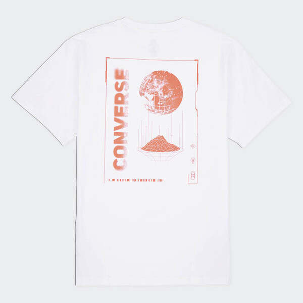 Remera Converse Other Wordly Blanco