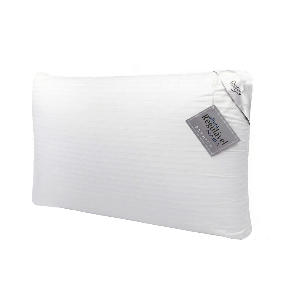 Almohada Altura Regulable Nasa Duoflex - Viscoelástica Blanco Almohada Altura Regulable Nasa Duoflex - Viscoelástica Blanco
