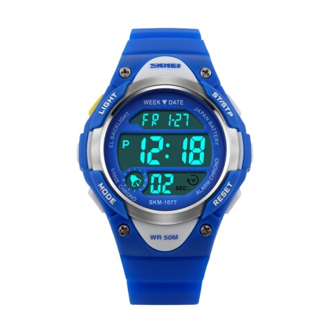 Reloj Skmei 1077BU Deportivo Infantil color azul Reloj Skmei 1077bu Deportivo Infantil Color Azul