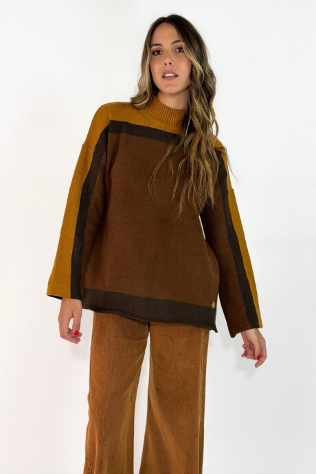 SWEATER ALICANTE Marron
