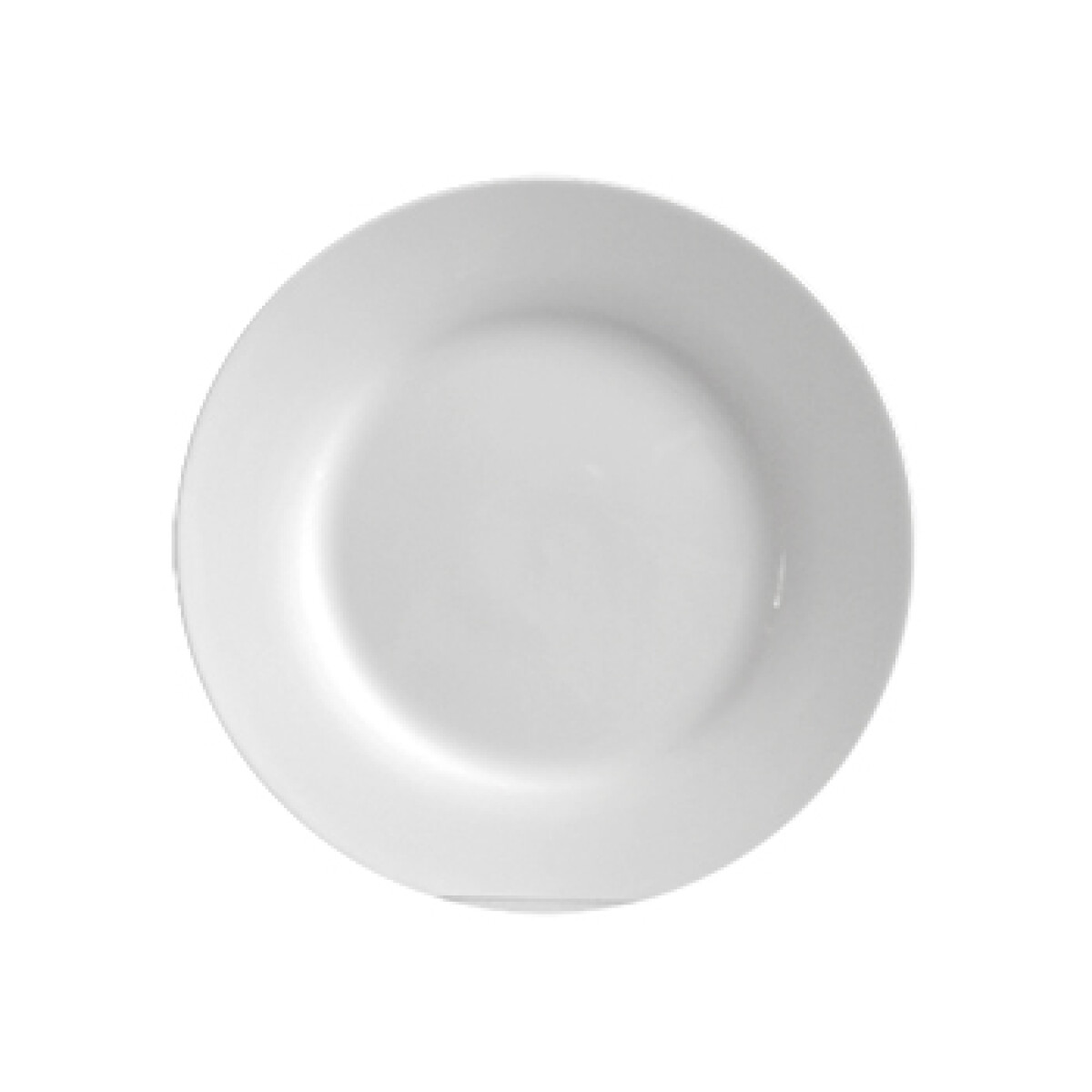 Plato Postre Blanco Porcelana 