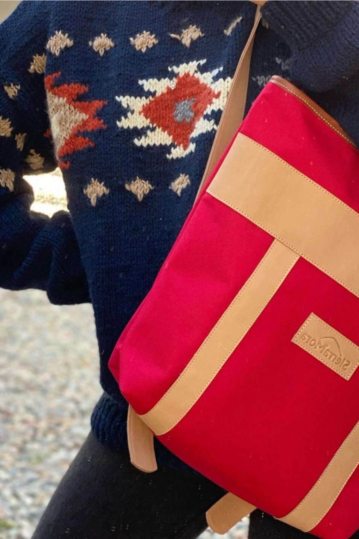 Mustang Backpack Rojo