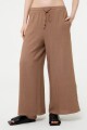PANTALÓN AMPLIO Marron