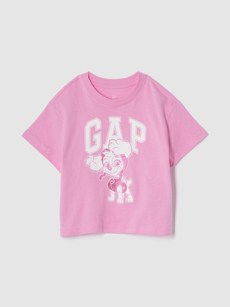 Remera Paw Patrol Toddler Niña - May Pink 