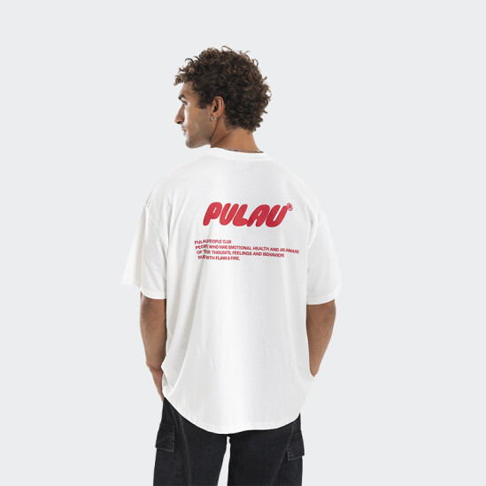 Remera Pulau People Club Blanco