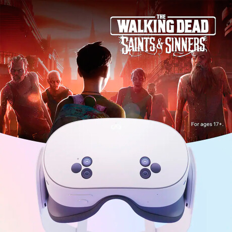 Lente de Realidad Virtual Quest 3S 128GB Wifi + Juego The Walking Dead 001