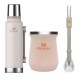 Set Stanley termo de 1.4 lt + mate + bombilla Rosa