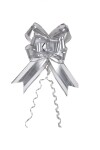 Moño magico grande 5,5 cm x 70 cm PLATA