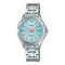 Reloj analógico de acero inoxidable. -2AVDF