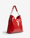 Shopper Navidad Shopper Efecto Satinado Rojo - Rojo Medio