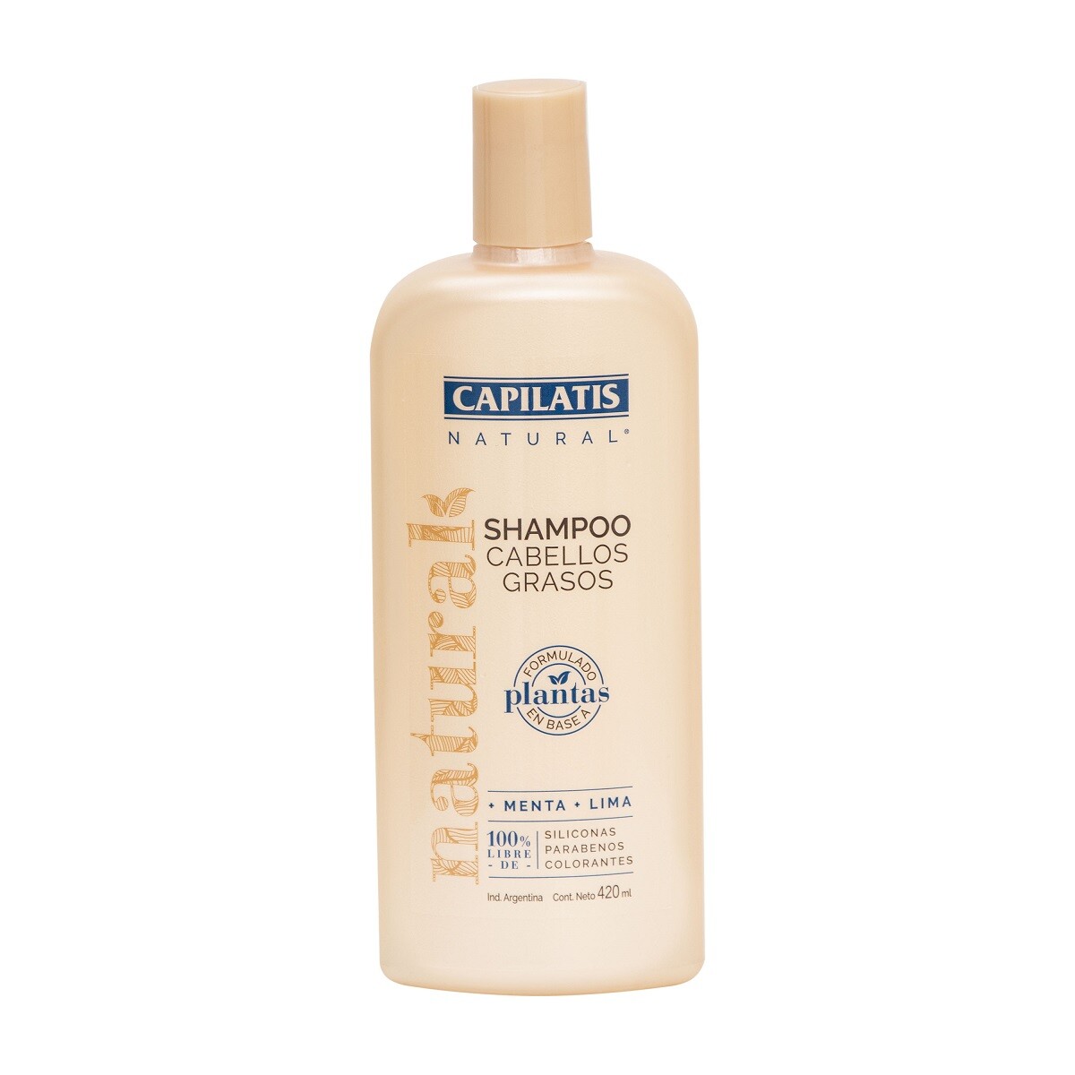 Shampoo Capilatis Linea Ecológica Cabellos Grasos 420ml. 