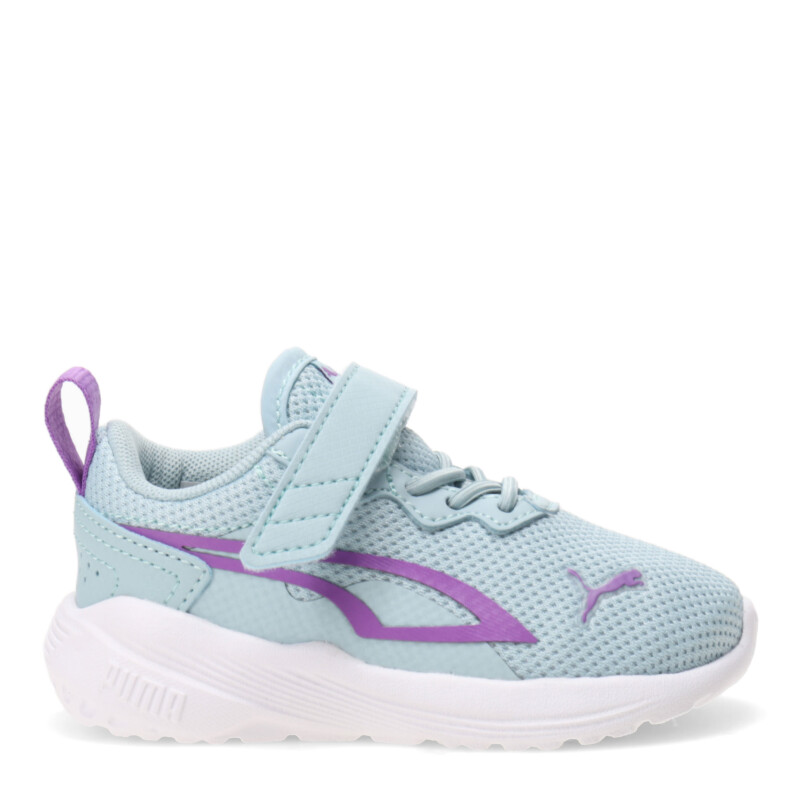 Championes Infantiles Puma All Day Active Turquesa - Violeta