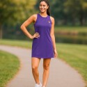 Vestido para tenis con calza corta basic ll deportivo Fila. VIOLETA