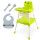 Silla De Comer Para Bebe Multiuso Tres En 1 Mesa Y Silla Verde